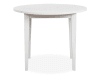 Heron Cove 3 Piece Drop Leaf Table Dining Room Set in Chalk White/Dovetail Grey Finish by Magnussen - MAG-D4400-26-62 - Image 2 of 0