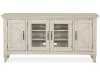Harlow Entertainment Center in Weathered Bisque Finish by Magnussen - MAG-E5491-08C - Image 2 of 0