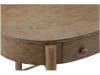 Hadleigh Brown Oval Writing Desk in Honey Finish by Magnussen - MAG-H5558-01 - Image 4 of 0