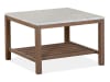 Darwin 3 Piece Occasional Table Set with Bunching Coffee Table w/Stone Top by Magnussen - MAG-T5442-57-03 - Image 1 of 0
