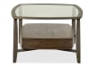 Ardis 3 Piece Rectangular Cocktail Table Set in Wallaby/Brushed Pewter Finish by Magnussen - MAG-T5692-43-33 - Image 5 of 0