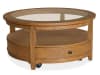 Durant 3 Piece Round Cocktail Table Set w/Casters in Honey Brown Finish by Magnussen - MAG-T5814-45-02 - Image 1 of 0