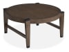 Kaysen 3 Piece Round Cocktail Table Set in Wallaby/Matte Black Finish by Magnussen - MAG-T5817-45-05 - Image 3 of 0