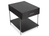 Spencer 3 Piece Lift Top Storage Cocktail Table Set w/Casters in Dark Briarsmoke/Aged Nickel by Magnussen - MAG-T5897-50-03 - Image 5 of 0