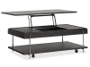 Spencer 3 Piece Lift Top Storage Cocktail Table Set w/Casters in Dark Briarsmoke/Aged Nickel by Magnussen - MAG-T5897-50-31 - Image 2 of 0