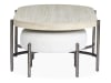 Jennings 3 Piece Oval Cocktail Table Set w/2 Ottomans in Edgecomb Grey Finish by Magnussen - MAG-T5927-47-35 - Image 4 of 0