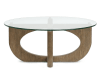Lainey 3 Piece Round Cocktail Table Set in Almond Finish by Magnussen - MAG-T5951-45-05 - Image 3 of 0