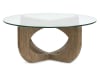 Lainey 3 Piece Round Cocktail Table Set in Almond Finish by Magnussen - MAG-T5951-45-05 - Image 4 of 0