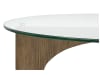 Lainey 3 Piece Round Cocktail Table Set in Almond Finish by Magnussen - MAG-T5951-45-05 - Image 5 of 0