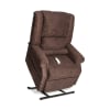 Felix Power Lift Chair Lay Flat Recliner in Chocolate Polyester by Mega Motion - NM-101 - Image 1 of 0