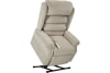 Galaxy Ultimate Power Chaise Lounger in Emy Doe Polyester by Mega Motion - NM-1950LT-DOE - Image 3 of 0