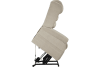 Galaxy Ultimate Power Chaise Lounger in Emy Doe Polyester by Mega Motion - NM-1950LT-DOE - Image 4 of 0