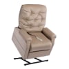 Otto Power Lift Chair Chaise Lounger Recliner in Camel Polyester by Mega Motion - NM-200-CA - Image 2 of 0