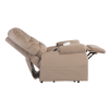 Otto Power Lift Chair Chaise Lounger Recliner in Camel Polyester by Mega Motion - NM-200-CA - Image 5 of 0