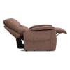Polo Power Lift Chair Chaise Lounger Recliner in Java Polyester/Nylon by Mega Motion - NM-3250-JV - Image 5 of 0