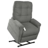 Popstitch Power Lift Chair Chaise Lounger Recliner in Pebble Polyester by Mega Motion - NM-4001-PB - Image 2 of 0