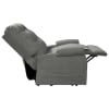 Popstitch Power Lift Chair Chaise Lounger Recliner in Pebble Polyester by Mega Motion - NM-4001-PB - Image 4 of 0