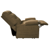 Popstitch Power Lift Chair Chaise Lounger Recliner in Tumbleweed Polyester by Mega Motion - NM-4001-TW - Image 4 of 0