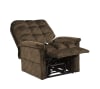 Kaysen Power Lift Chair Chaise Lounger Recliner in Chocolate Polyester by Mega Motion - NM-5001-CHO - Image 3 of 0