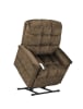Kaysen Power Lift Chair Chaise Lounger Recliner in Chocolate Polyester by Mega Motion - NM-5001-CHO - Image 4 of 0