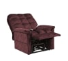 Kaysen Power Lift Chair Chaise Lounger Recliner in Cranapple Polyester by Mega Motion - NM-5001-CRAN - Image 3 of 0