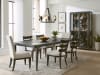 West End Loft 7 Piece Leg Table Dining Room Set in Dark Wood Finish by Pulaski - PUL-P361240-70-60 - Image 1 of 0