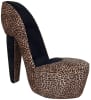 Leopard Diva Shoe Chair by Piedmont - PDM-LRSCLeopard - Image 1 of 0