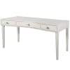 Addison 60 Inch Writing Desk in Chiffon White Finish by Parker House - ADD#360 - Image 1 of 0