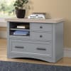 Americana Etagere Bookcase in Dove Finish by Parker House - AME#330-DOV - Image 3 of 0