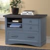 Americana Modern 60 Inch Writing Desk in Denim Finish by Parker House - AME#360D-DEN - Image 2 of 0
