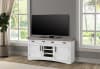 Americana Modern 63 Inch TV Console with Power Center in Cotton White Finish by Parker House - AME#63-COT - Image 1 of 0