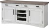Americana Modern 63 Inch TV Console with Power Center in Cotton White Finish by Parker House - AME#63-COT - Image 2 of 0