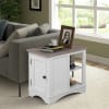 Americana Modern 63 Inch TV Console with Power Center in Cotton White Finish by Parker House - AME#63-COT - Image 4 of 0