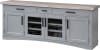 Americana Modern 92 Inch TV Console with Power Center in Dove Finish by Parker House - AME#92-DOV - Image 2 of 0