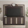 Ascent 90 Inch TV Console with Hutch in Dark Chocolate Finish by Parker House - ASC#90-2-DCH - Image 1 of 0