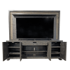 Ascent 90 Inch TV Console with Hutch in Dark Chocolate Finish by Parker House - ASC#90-2-DCH - Image 4 of 0