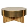 Aspen 3 Piece Round Cocktail Table Set in Barton Bronze Finish by Parker House - PH-ASP-11-ASP-12 - Image 2 of 0
