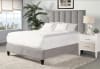Avery Stream Grey Chenille Upholstered Bed by Parker House - BAVE-8000-2-STR - Image 3 of 0