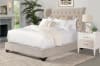 Chloe Meringue Natural Fabric Upholstered Bed by Parker House - BCHL-8000-2-MER - Image 2 of 0