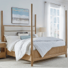 Escape Poster Bed 6 Piece Bedroom Set in Glazed Natural Oak Finish by Parker House - BESC#1150-3-SET - Image 3 of 0