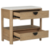 Escape Panel Bed 6 Piece Bedroom Set in Glazed Natural Oak Finish by Parker House - BESC#1250-3-SET - Image 5 of 0