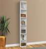 Catalina 12 Piece TV Console Home Office Bookcase Library Wall in Cottage White Finish by Parker House - CAT-420-12 - Image 5 of 0