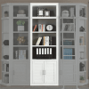 Catalina 32 Inch Open Top Bookcase in Cottage White Finish by Parker House - CAT-430 - Image 5 of 0
