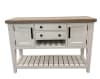 Americana Modern 54 Inch Sideboard in Cotton and Oak Finish by Parker House - DAME-54SB-COT - Image 2 of 0