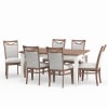 Americana Modern 7 Piece Rectangular Extendable Dining Table Set in Cotton Finish by Parker House - PH-DAME-7PC-RECT-DINING - Image 1 of 0
