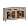 Breckenridge 64 Inch Buffet Storage Server in Medium Brown Finish by Parker House - PH-DBRE-64SB - Image 1 of 0