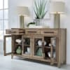 Breckenridge 64 Inch Buffet Storage Server in Medium Brown Finish by Parker House - PH-DBRE-64SB - Image 2 of 0
