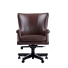 Verona Brown Leather Office Desk Chair by Parker House DC#129-VBR - Image 3 of 0