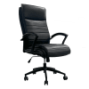 Leather Desk Chair in Smooth Black Cover by Parker House - PH-DC-370-SMBK - Image 1 of 0
