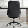 Leather Desk Chair in Smooth Black Cover by Parker House - PH-DC-370-SMBK - Image 4 of 0